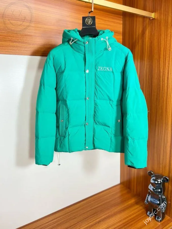 Zegna Down Jacket Luxury Men's Puffer Sizes M-3XL